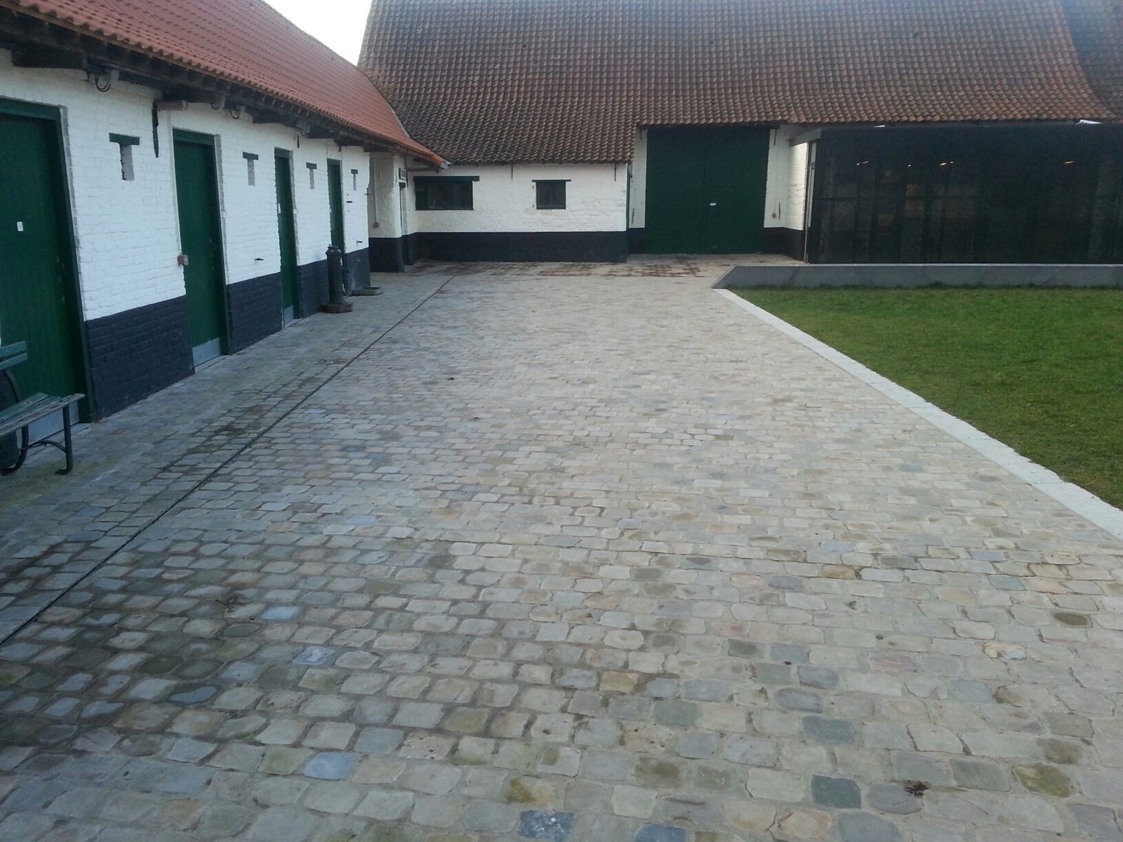 Détail pavage Villeneuve-d'Ascq